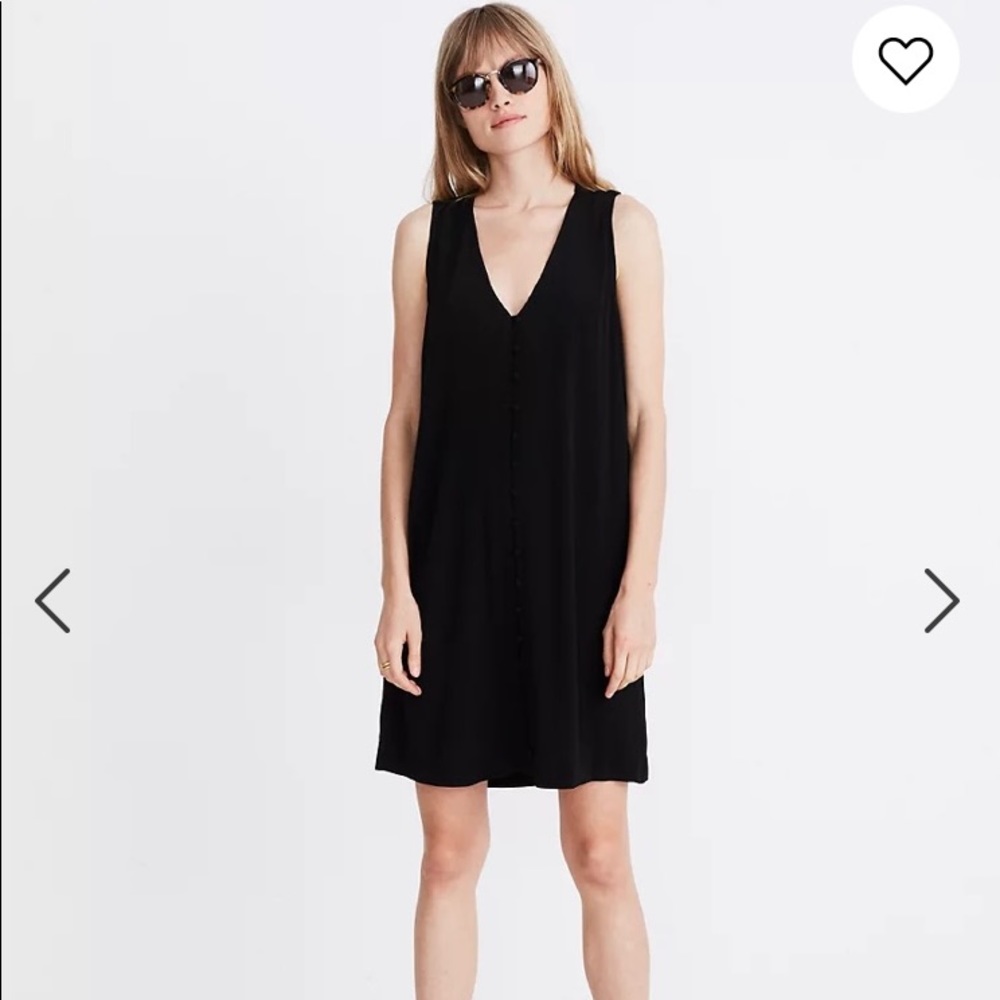 Madewell Heather Button-Front Dress